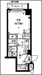 Le-lion神楽坂の物件間取画像